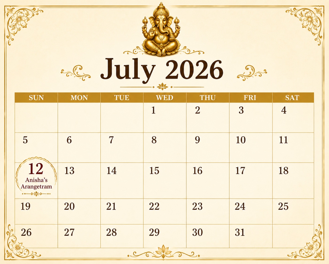 Calendar